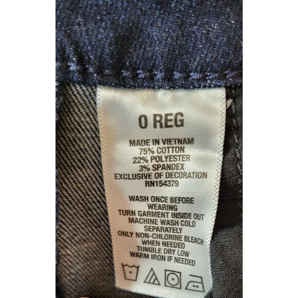 Aero Low Rise Boot Jeans Womens Size 0R - Picture 10 of 13